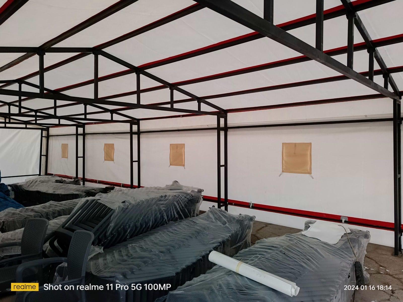 Çelik Konstrüksiyon İskelet Kurulumu