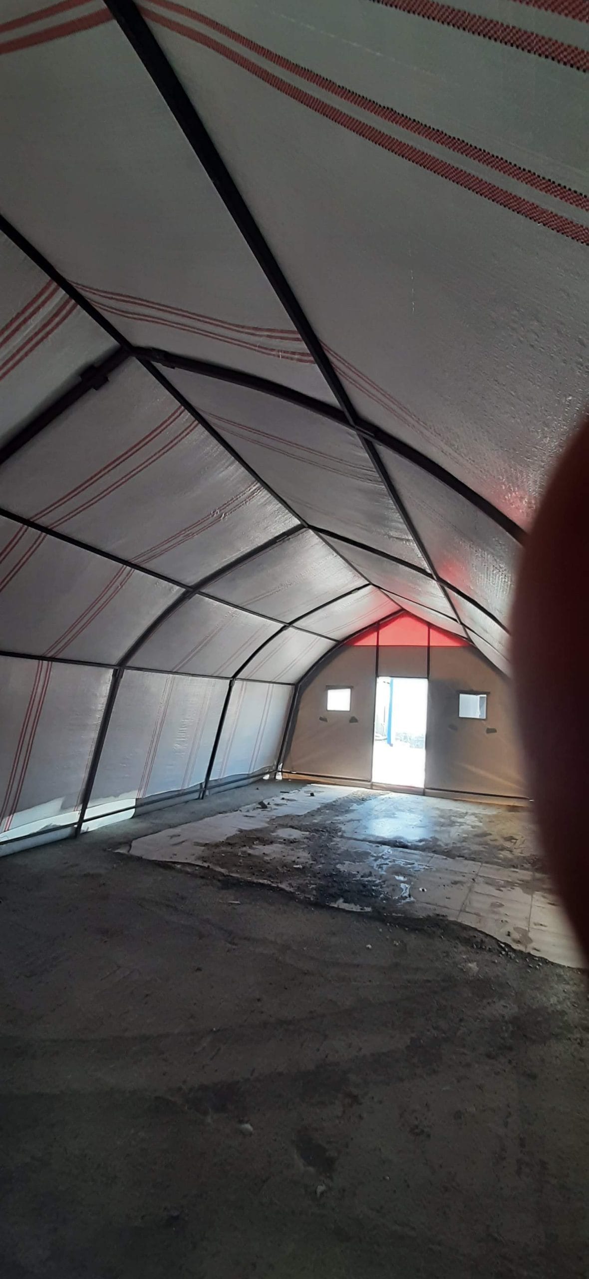 Depo Çadırı Detay Görünümü