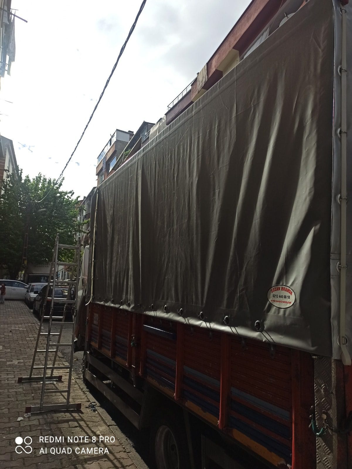 Tır Brandası Uygulaması 1