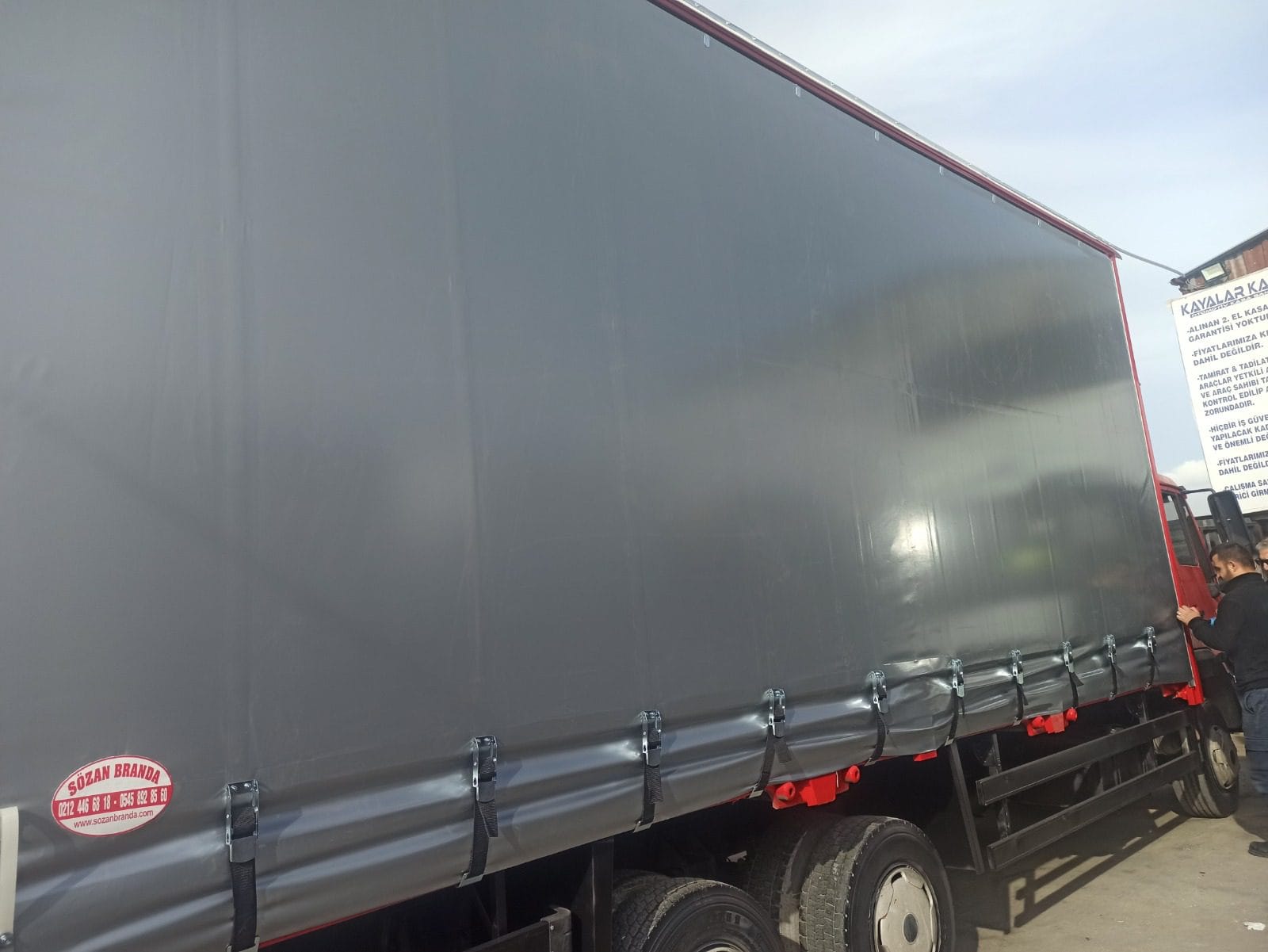 Tır Brandası Uygulaması 10